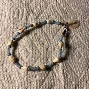 Hand Made Beaded Shell Bracelet